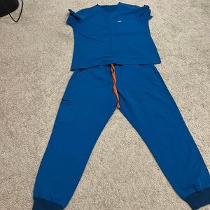 Figs Alps Blue scrubs